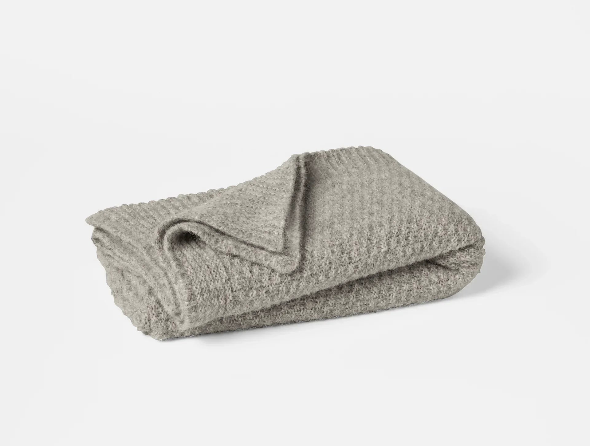 Cordillera Alpaca Cotton Knit Throw