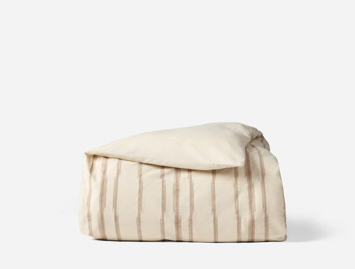 Cazadero Stripe Organic Duvet Cover