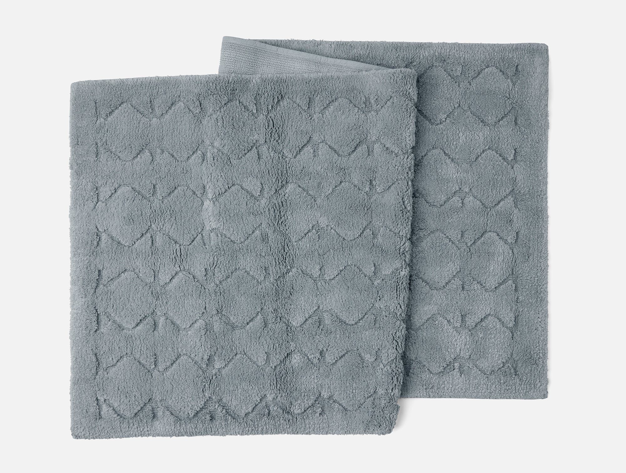 Diamond Shag Organic Bath Rug