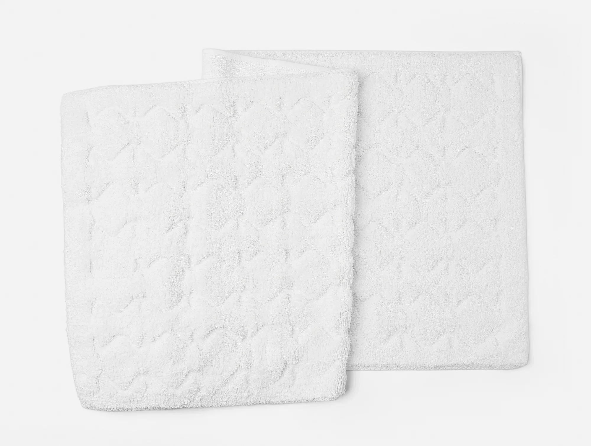 Diamond Shag Organic Bath Rug
