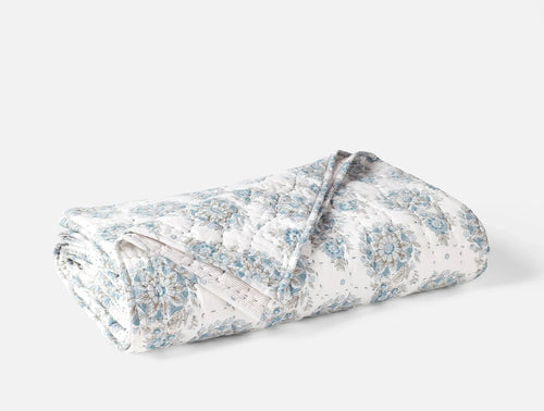 Flores Handstitched Organic Quilt