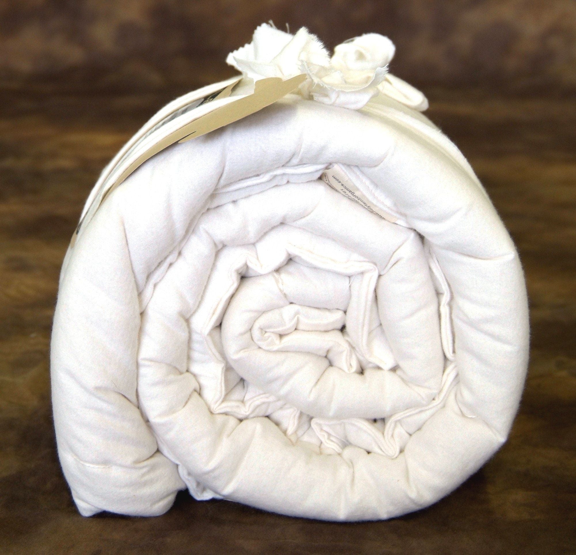 Certified Organic Wool Toddler Comforter